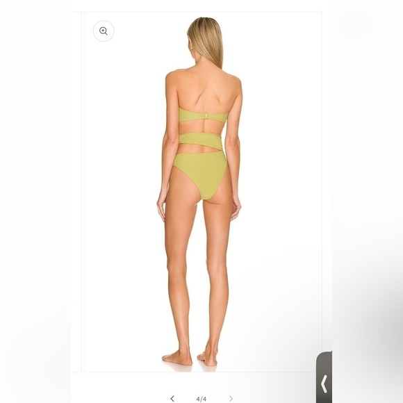NWT Tularosa Peggy cut-out swimsuit - Picture 3 of 7